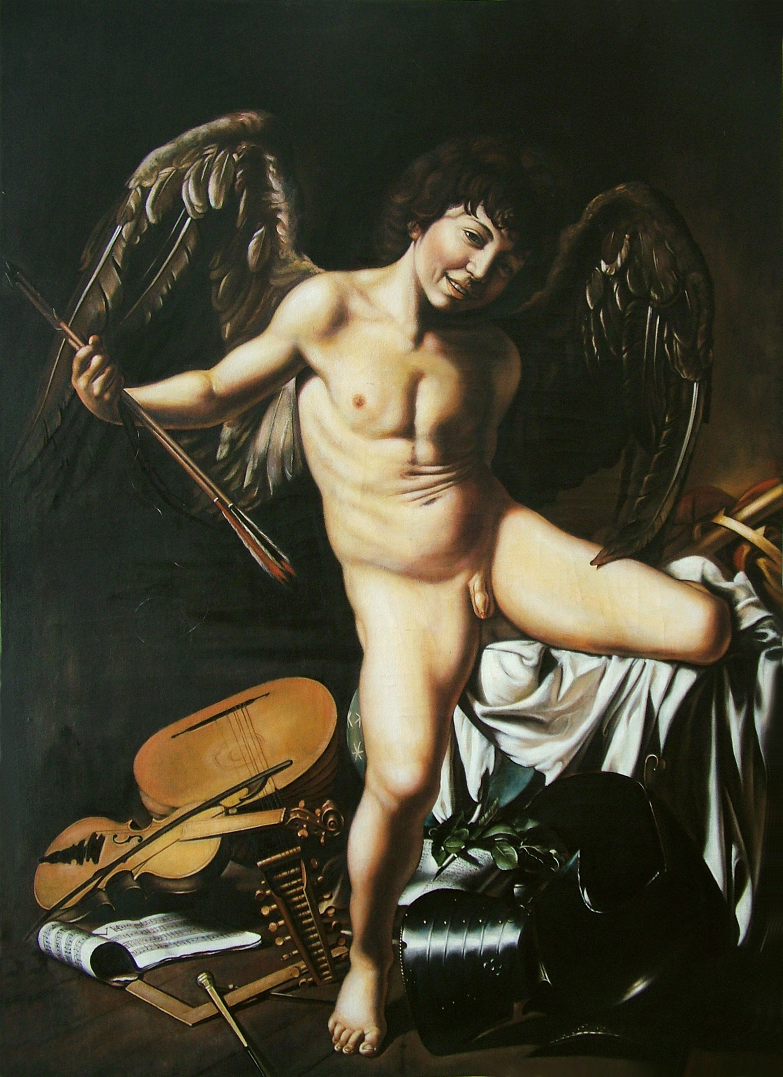 AMOR VINCIT OMNIA-CARAVAGGIO
