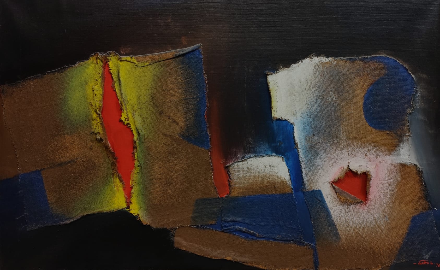 Lacerazioni - Omaggio al pittore A. Burri