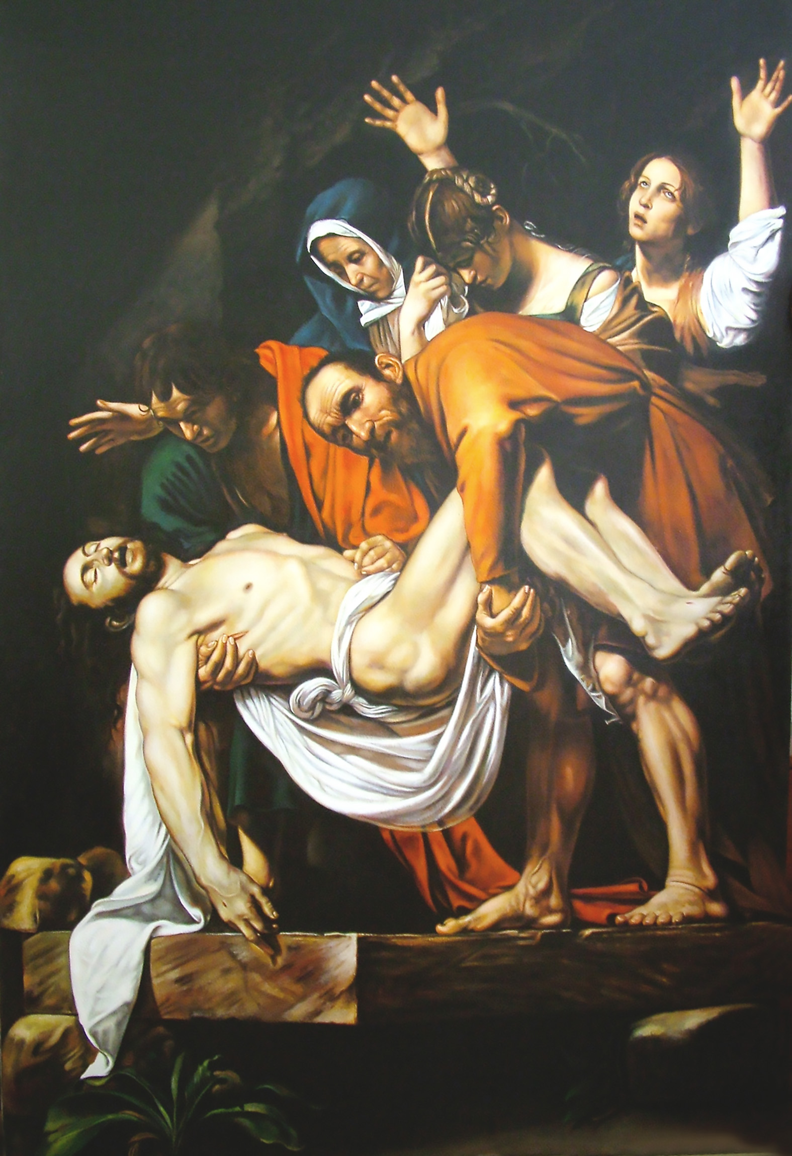 LA DEPOSIZIONE DI CARAVAGGIO