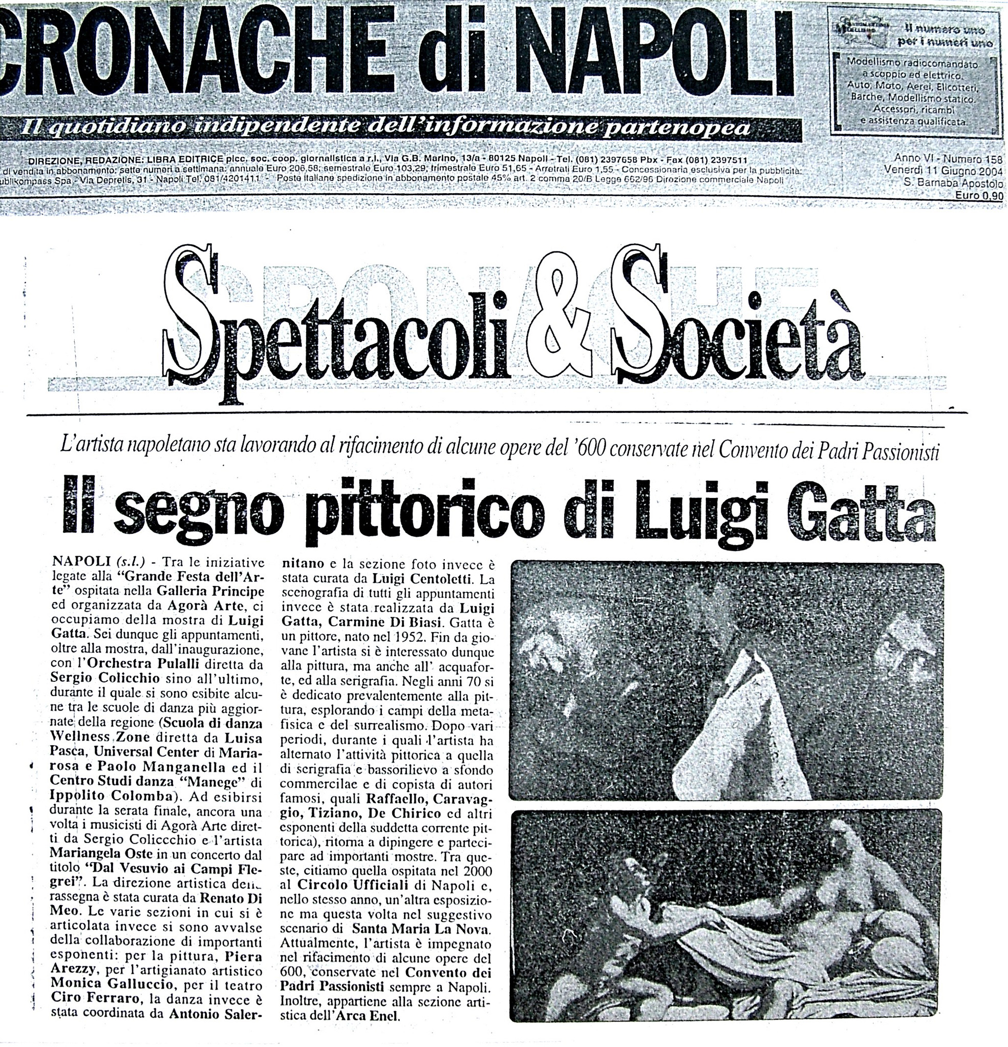 <CRONACHE DI NAPOLI